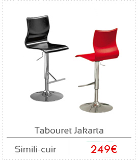 Plan-de-travail-33.fr - Tabouret de bar design modle Jakarta