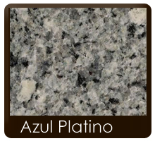 Plan-de-Travail-974.com - Plan de travail cuisine en granit coloris Azul Platino