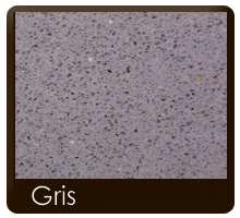 Plan-de-Travail-974.com - Plan de travail en Quartz coloris Gris