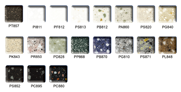 Solid Surface Staron Pebble - Plan-de-Travail-974.com